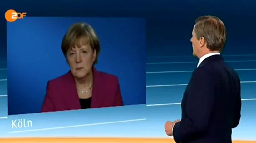 Angelei Merkel i s-a făcut rău în timpul unui interviu în direct