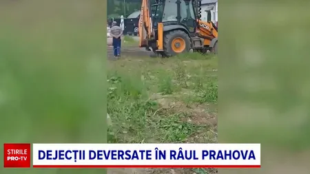 Societatea de Apă și Canalizare din Prahova, amendată cu 60.000 de lei pentru că a poluat râul Prahova. Ce au descoperit comisarii Gărzii de Mediu