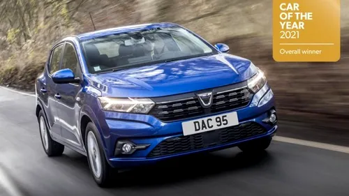 Dacia Sandero, „Mașina Anului 2021” în Marea Britanie! (Revista WHATCAR) - VIDEO