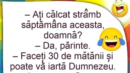 Bancul de joi | 