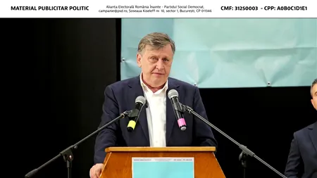 Antonescu: „Nu va fi niciun fel de excursie, concediu, distracție, plăcere în a fi președintele României în următorii cinci ani”
