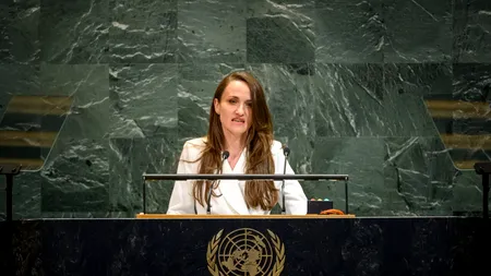 Oana Țoiu, intervenție în plenul Adunării Generale a ONU. Ce subiecte a atins ministrul de Externe al României