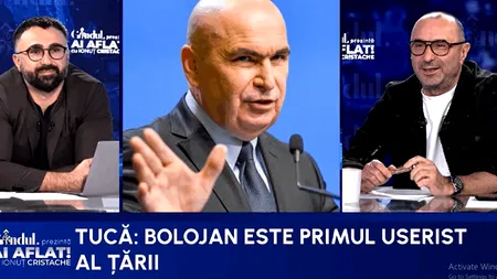 Marius Tucă: ”La revedere, Bolojan/Va fi pa în opoziție/Nu va renaște nici în 100 de ani”