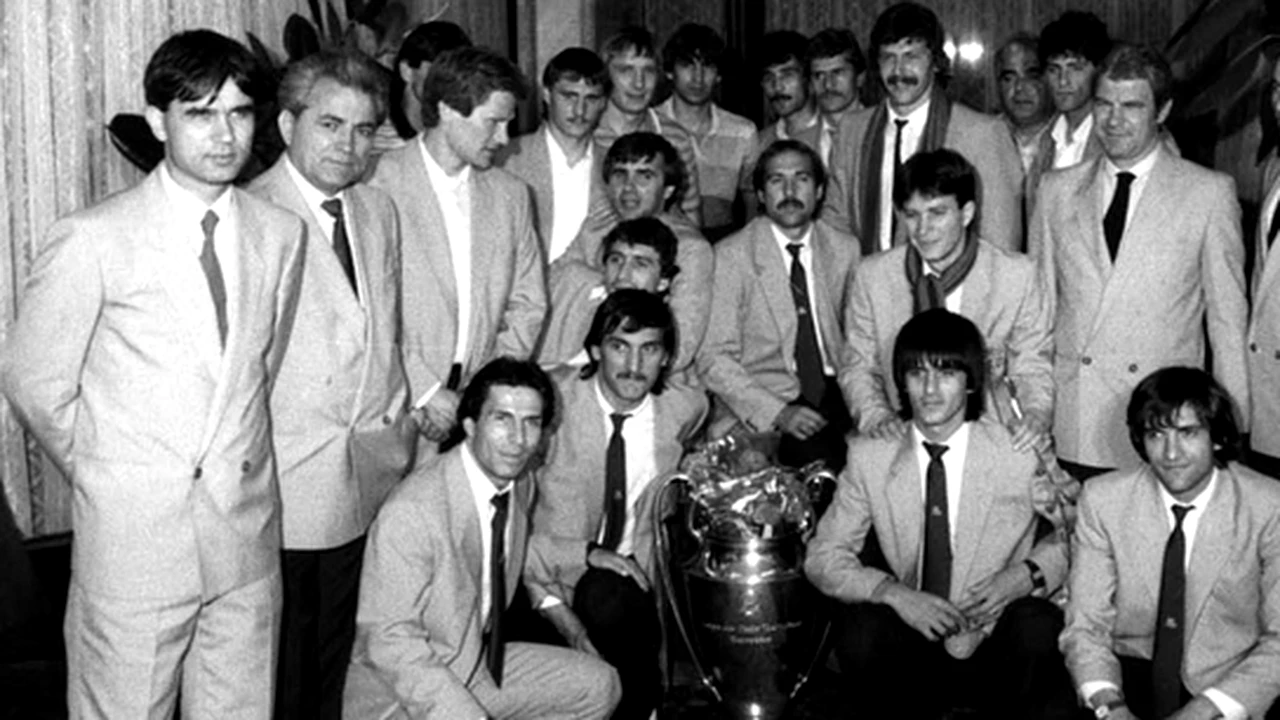 37 de ani de la cel mai mare succes din istoria fotbalului românesc: pe 7  mai 1986, Steaua București a cucerit Cupa Campionilor Europeni
