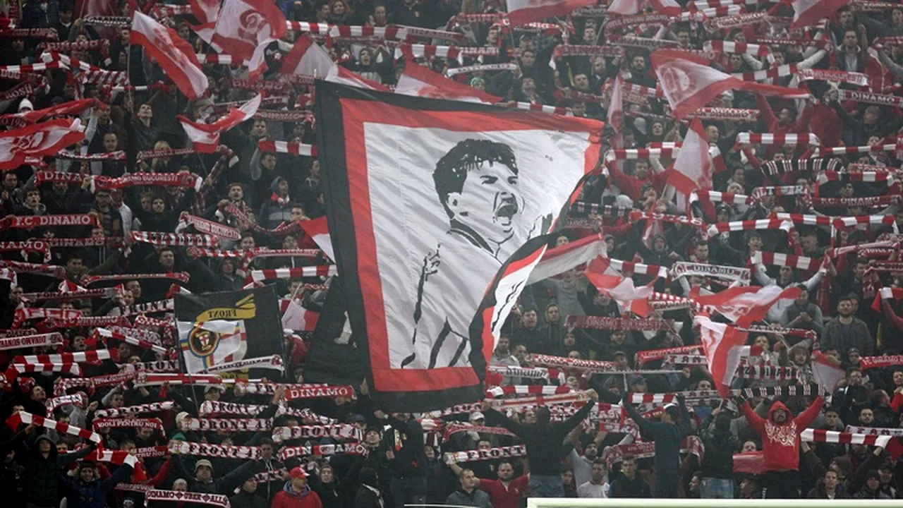 FC Dinamo a fost sancționată dur pentru incidentele de la meciul cu Steaua