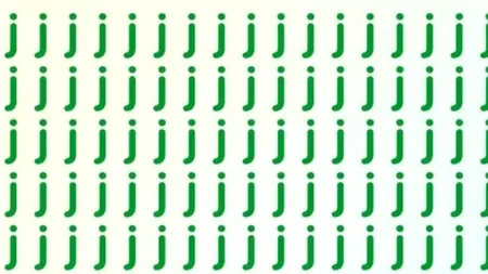 Test IQ pentru genii: Poți să vezi litera ascunsă în mulțimea de J-uri, în doar 9 secunde?