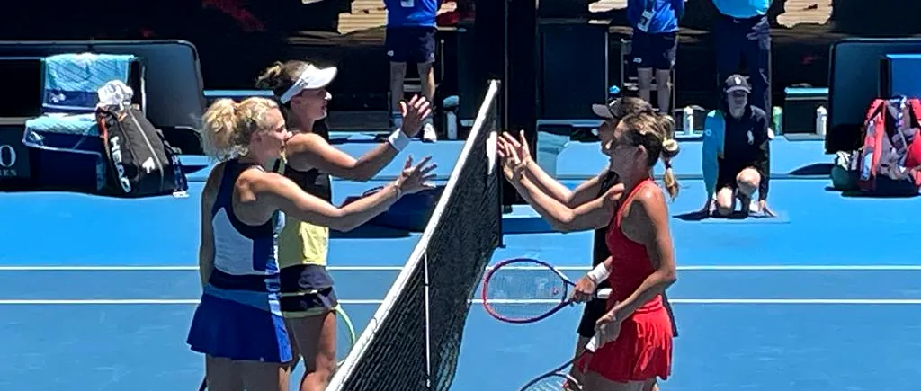 Gabriela Ruse, eliminată din semifinale la Australian Open! Alături de Marta Kostiuk a împușcat un premiu de 210.000 de dolari