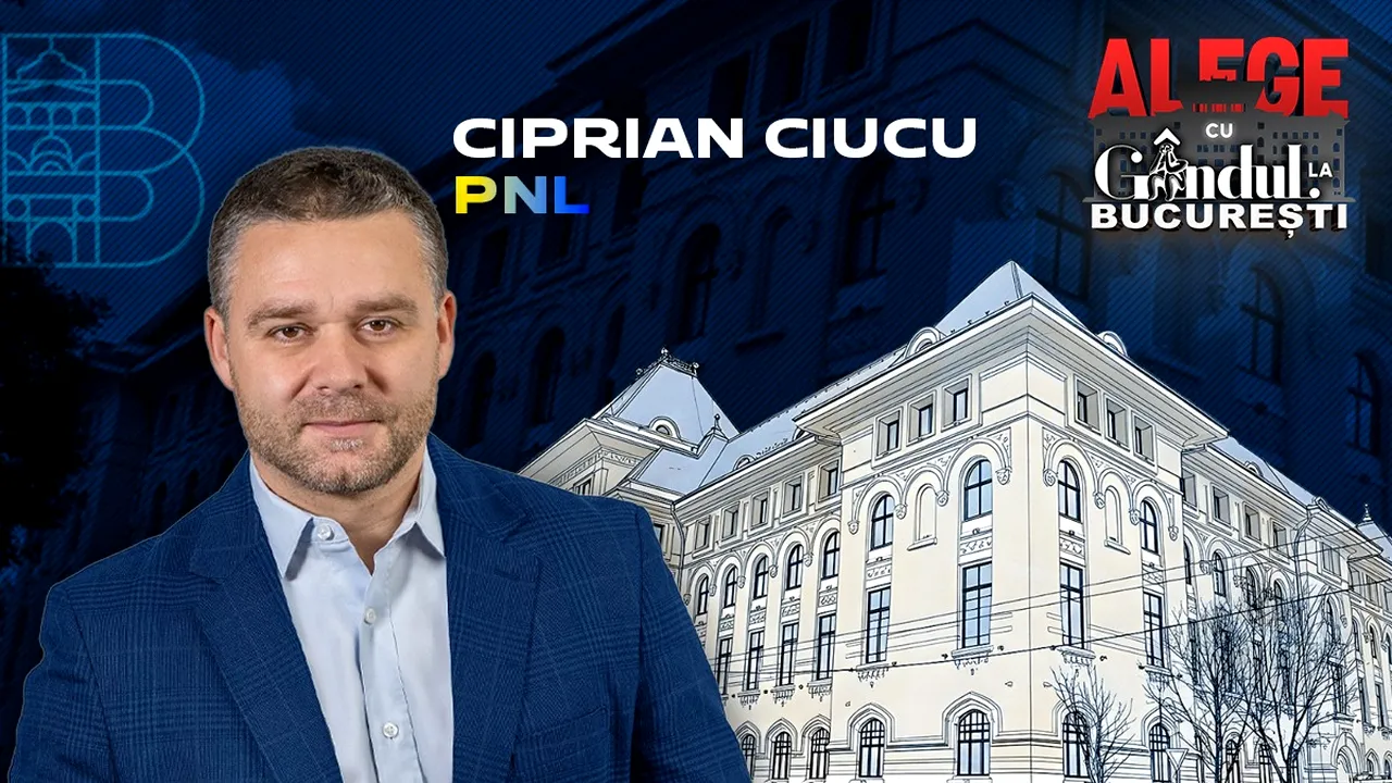 Ciprian Ciucu este noul primar al Bucureștiului. Cine este liberalul care a promis „Bucureștiul pus la punct”