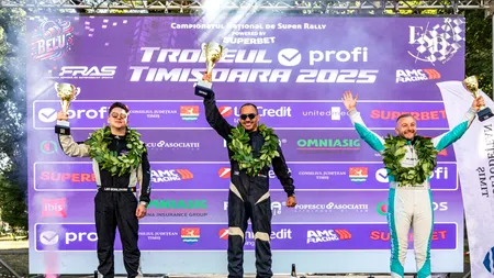 Dragoș Savloschi, marele câștigător al etapei de super rally de la Timișoara