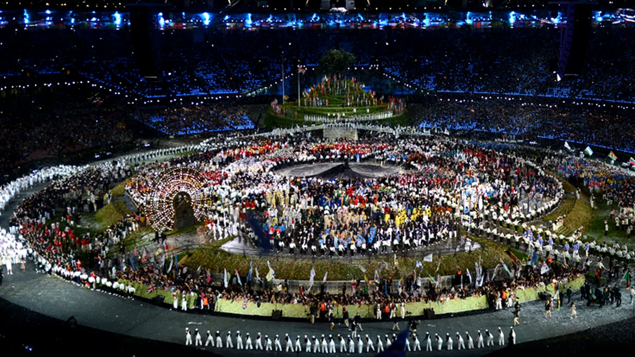 LONDRA 2012 - CEREMONIA DE DESCHIDERE a JOCURILOR OLIMPICE