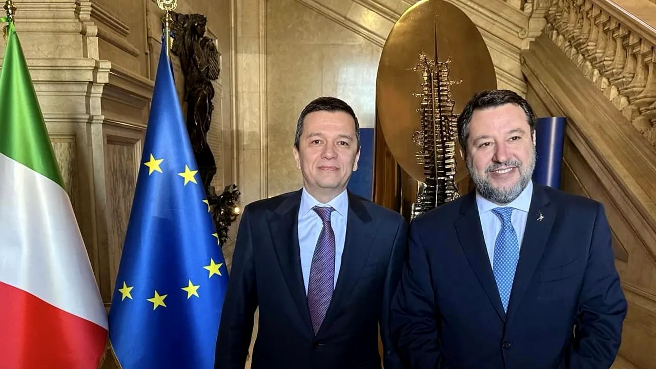 Sorin Grindeanu, întâlnire cu omologul său italian / S-a discutat despre firmele italieneşti care au contracte în România