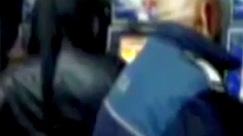 VIDEO: Cum a fost surprins un polițist din Craiova, la ora 5 dimineața