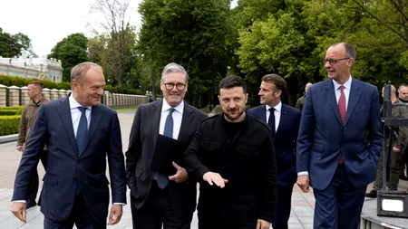 Europa vrea să-l convingă pe Volodimir Zelenski să nu fie de acord cu retragerea trupelor și cedarea de teritorii în Donbas