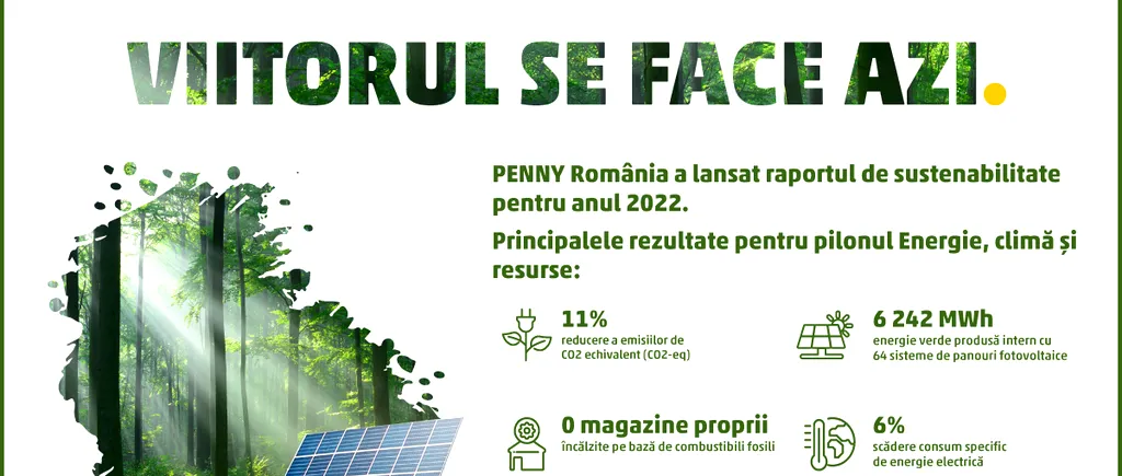 (P) PENNY își direcționează resursele către un viitor verde