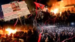 Proteste violente în capitala Albaniei: Manifestanții au aruncat cu cocktailuri Molotov și artificii în Guvern. 11 polițiști răniți