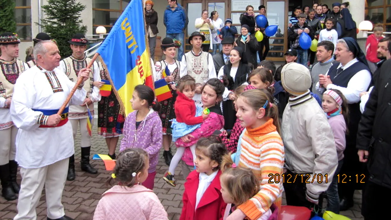 Un tricolor de suflet pentru cei 140 de copii orfani sau abandonați de la Casa „Sf. Iosif
