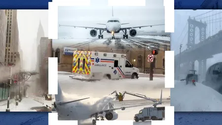 O furtună de zăpadă „catastrofală” lovește SUA: 23 de state declară stare de urgență, peste 13 mii de zboruri anulate, sute de mii de case fără curent