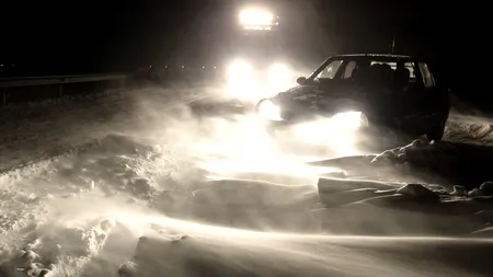 DRUMURI BLOCATE. Accidentul în lanț de pe A1 în CINCI IMAGINI Mediafax