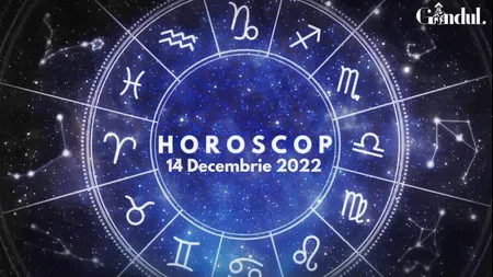 VIDEO | Horoscop miercuri, 14 decembrie 2022. Nativii influențați de intrarea Lunii în Fecioară