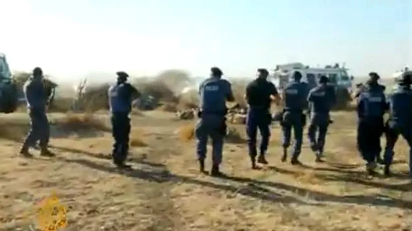 Poliția sud-africană a deschis focul spre minerii protestatari, omorând șapte persoane