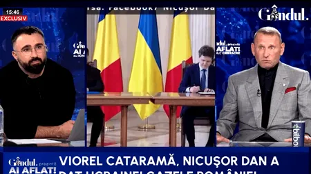 Viorel Cataramă demolează parteneriatul cu Ucraina: “E un nonsens/Este absurd să te apuci să dai ajutoare altor țări/Întâi te ocupi de țara ta“