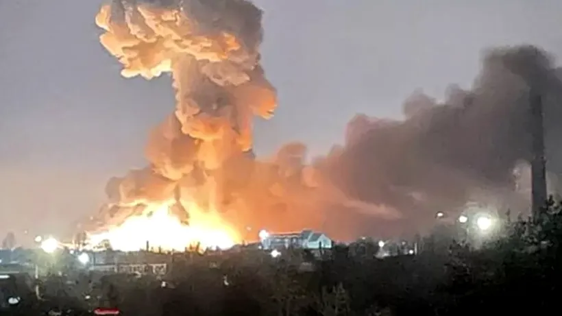 ULTIMA ORĂ. Explozii masive în sud-vestul Kievului, la aproximativ o oră după ce sirenele au alertat capitala Ucrainei