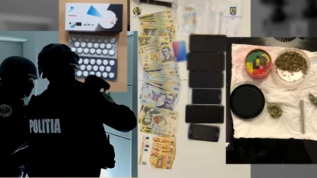 Rețea de traficanți de droguri, destructurată în Bistrița. Ce captură a impresionantă a reușit DIICOT