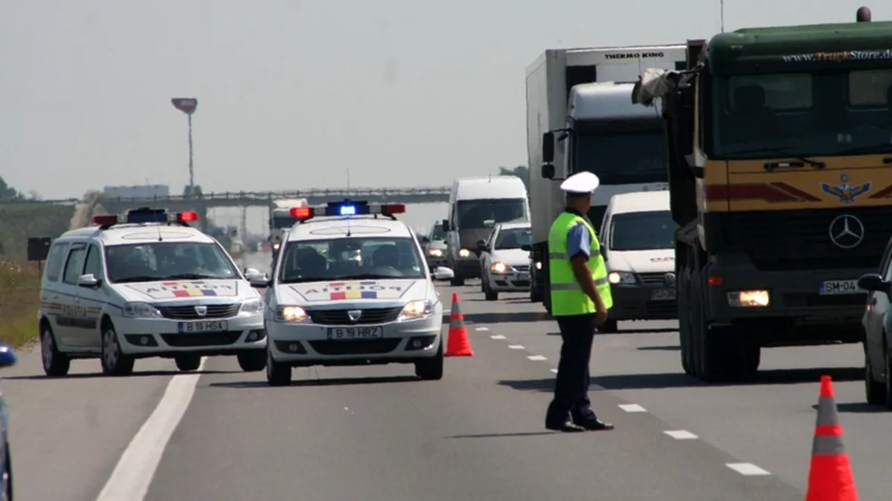 Surpriza de care au avut parte polițiștii care desfășurau o acțiune destinată vitezomanilor. Șoferul s-a ales cu o amendă de 1.600 de lei