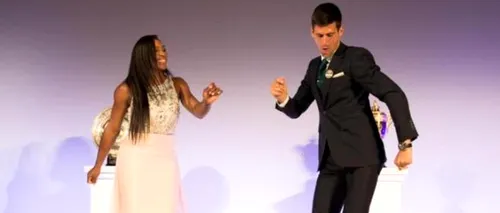 Serena Williams și Novak Djokovici și-au sărbătorit victoriile de la Wimbledon, dansând împreună. Ce piesă au ales pentru coregrafie 