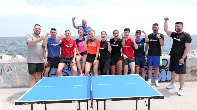 Tricolorii au jucat tenis de masă pe malul mării! Urmează Jocurile EUROPENE de la Cracovia