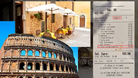 Restaurantele din Italia percep taxe doar pentru că te-ai așezat la masă. Ce este ”coperto” și de ce plătești chiar dacă nu consumi nimic