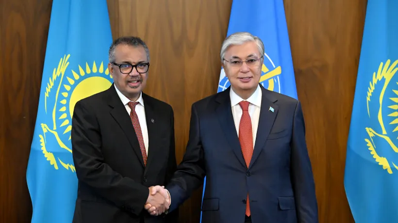 Președintele Kassym-Jomart Tokayev reiterează sprijinul Kazahstanului pentru Organizația Mondială a Sănătății (COMUNICAT DE PRESĂ)