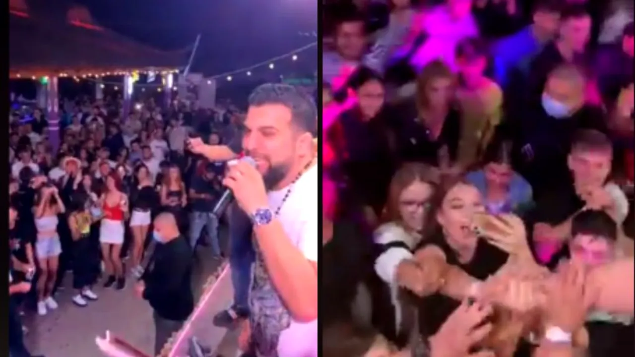 Aglomerații de nedescris la un concert de manele din Iași: „Gata s-a dus pandemia! De mâine faceți ce vreți” | Lider USR: „Prefectura va propune închiderea tuturor localurilor din Iași la ora 24:00! Cum credeți că va fi afectată economia?”