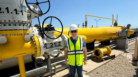 Lucrările la conducta care aduce GAZELE din Marea Neagră s-au finalizat. Ion Sterian (Transgaz): „Recepția este în curs”. Când va fi predat gazoductul