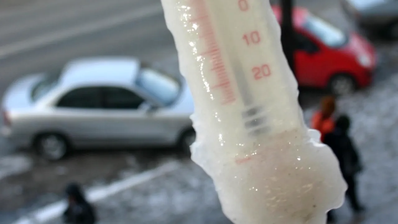 Ce temperatură a arătat în această dimineață termometrul la Miercurea Ciuc