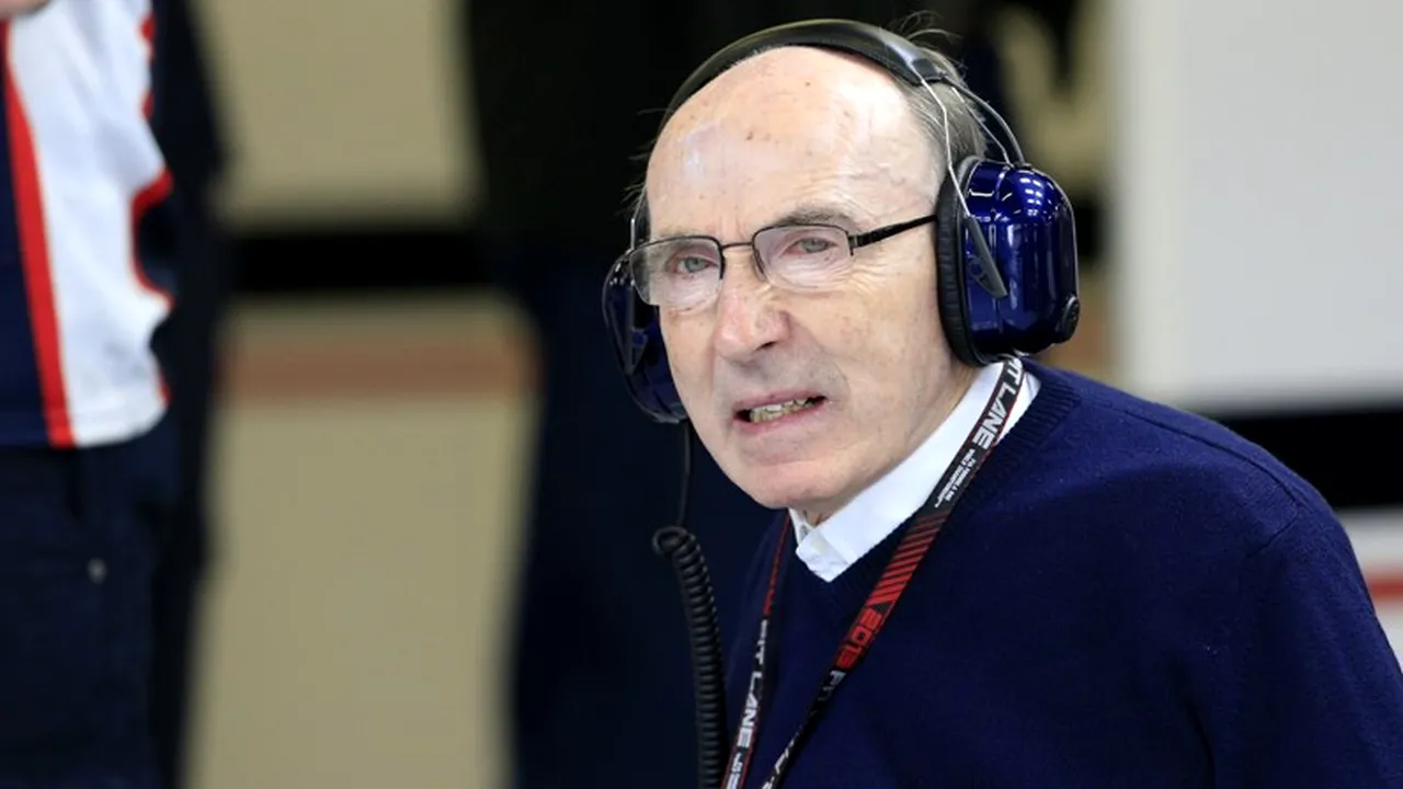 Frank Williams a fost internat la Stoke Mandeville Hospital din Anglia
