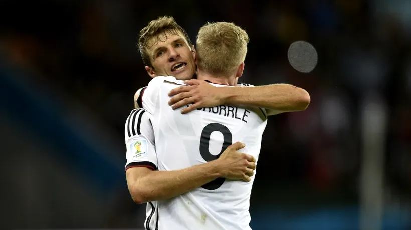 Germania a învins Franța, scor 1-0, și s-a calificat în semifinalele Cupei Mondiale