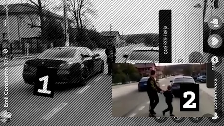 VIDEO | Întrecere ilegală de mașini pe o șosea din Vâlcea. Șoferii au rămas fără permis