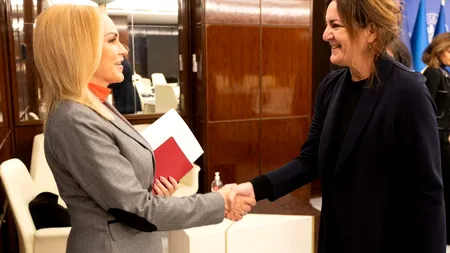 Gabriela Firea, întâlnire cu reprezentanţii UNICEF: Vom primi asistenţă tehnică pentru a elabora raportul periodic despre implementarea Convenţiei privind Drepturile Omului