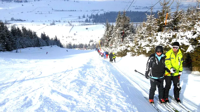 O nouă pârtie de schi a fost deschisă în România