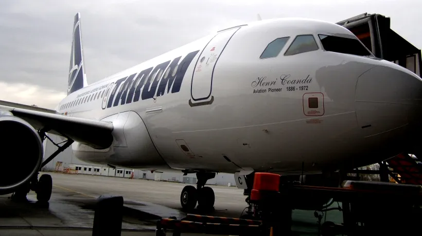 INCIDENT AVIATIC. O aeronavă a companiei TAROM a ieșit de pe pista aeroportului din Iași la aterizare