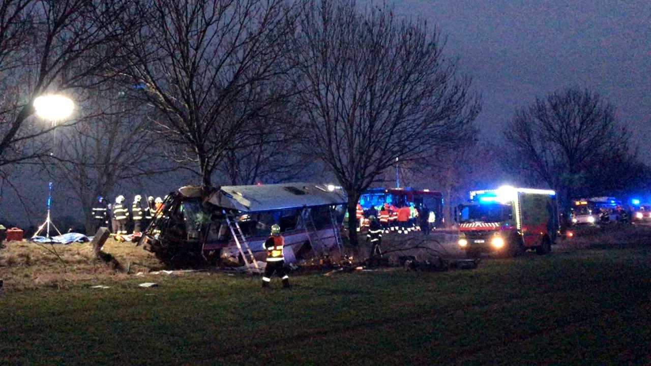 Accident cu trei morți și zeci de răniți în Praga. VIDEO