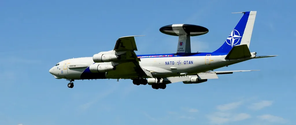 VIDEO | Aeronavele de supraveghere AWACS NATO au aterizat la București! Ministrul Apărării: „România și Aliații sunt în siguranță”