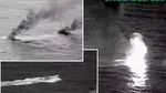 Statele Unite au lansat un atac asupra unei nave cu narcoteroriști în estul Pacificului. Imaginile au fost publicate de armata americană