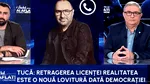 Marius Tucă: Retragerea licenței Realitatea Plus este o nouă lovitură dată democrației