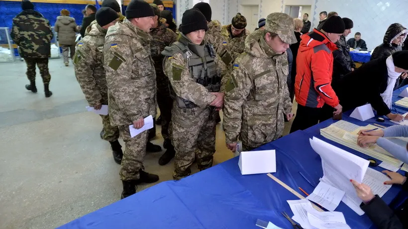 Partidul care a creat o surpriză în alegerile din Ucraina