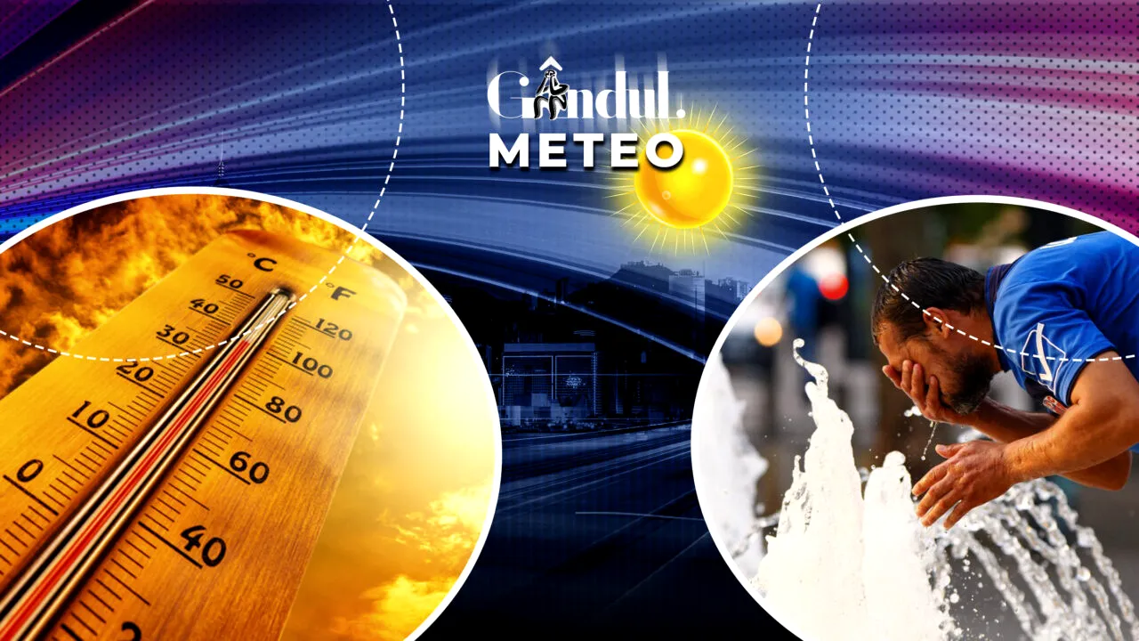 ANM anunță extinderea valului de caniculă. În ce zone se vor înregistra temperaturi de 41 de grade