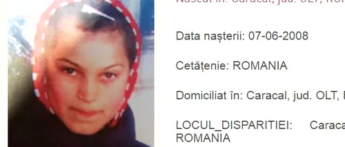 Încă o dispariție la Caracal: o fată de 11 ani, de negăsit. Părinții au sesizat poliția