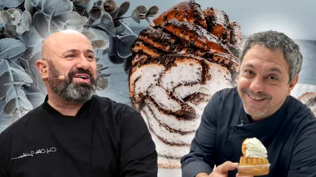 Cum se prepară cel mai delicios cozonac de Crăciun. Ingredientele folosite de chef Cătălin Scărlătescu și chef Sorin Bontea