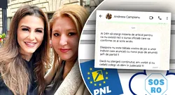 Deputata traseistă „extremistă”, Andreea Cîmpianu – trecută de la Șoșoacă la PNL-Bolojan – încearcă să intimideze un reporter Gândul: „Ai 24h să ștergi mizeria de articol”. Ce a înfuriat-o